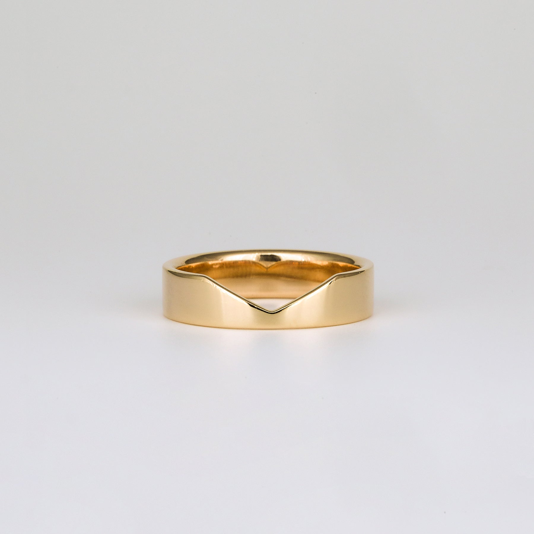 Wide Flat V Band