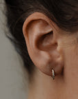 Diamond Huggies 10mm