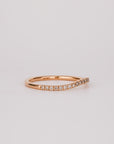 Dot Champagne Diamond Curved 0.26ct
