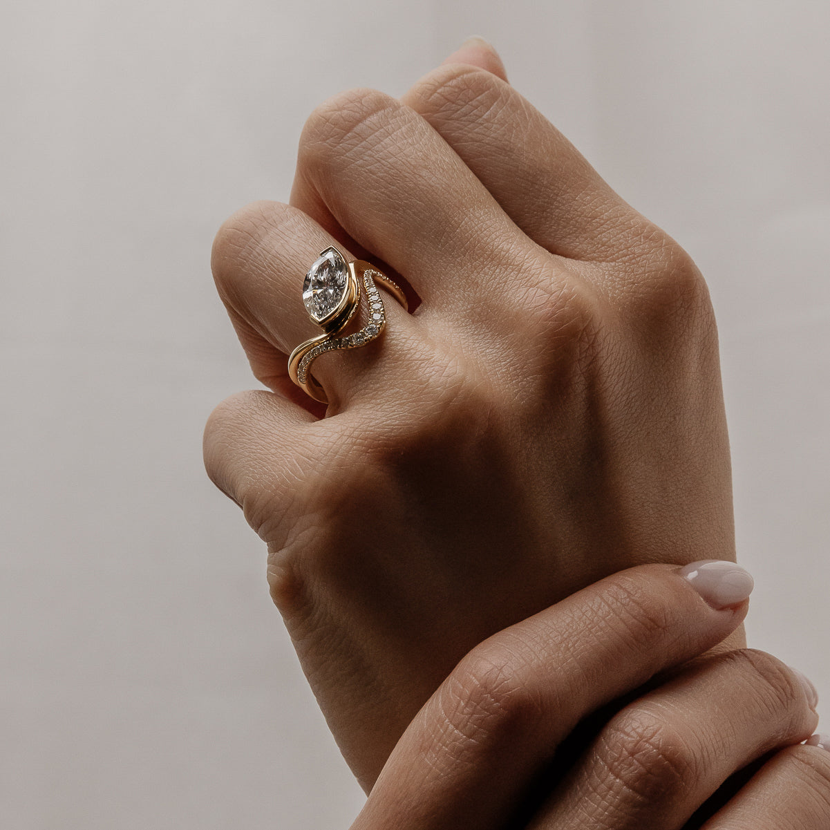 Laraine Pave Diamond Ring