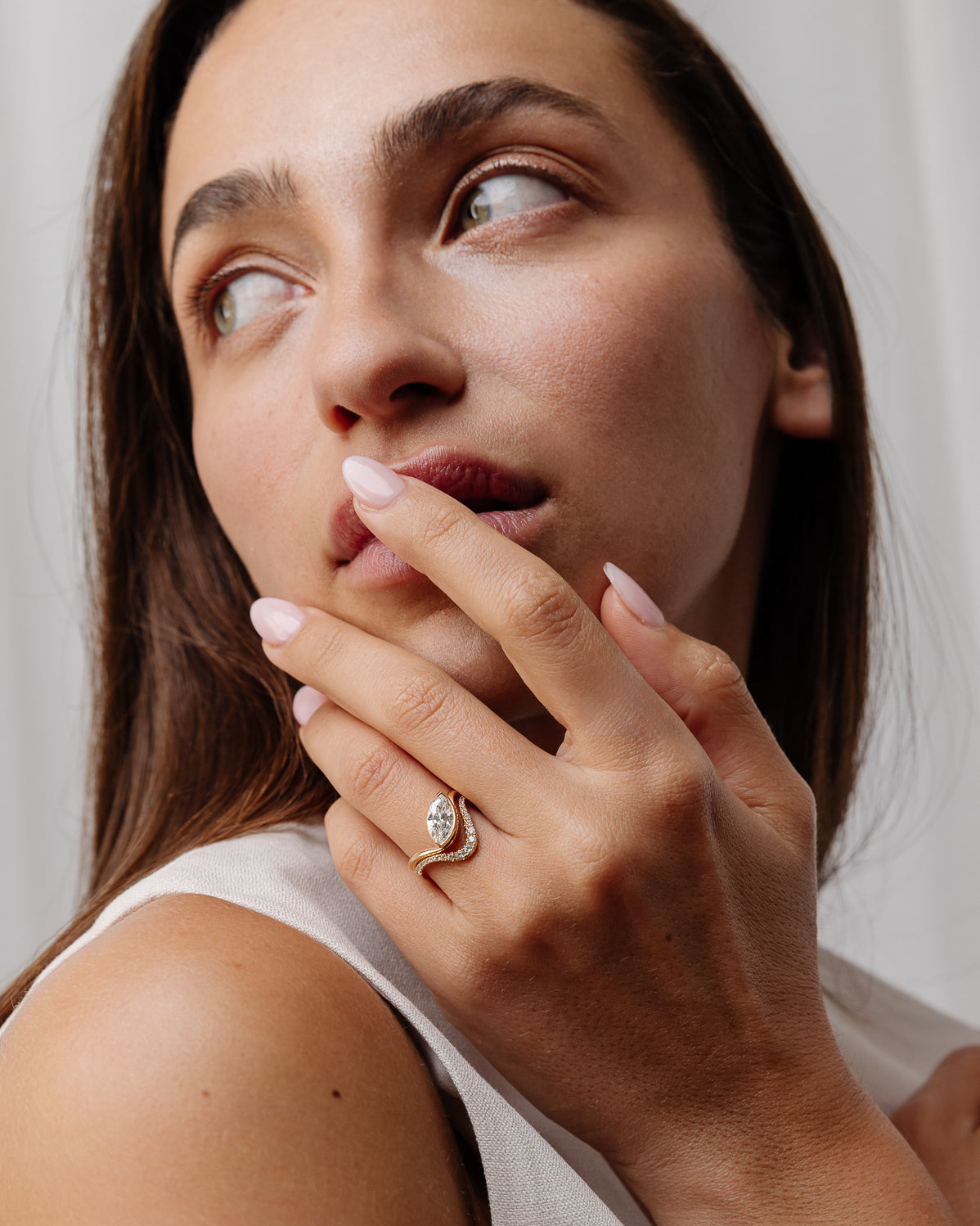 Laraine Pave Diamond Ring