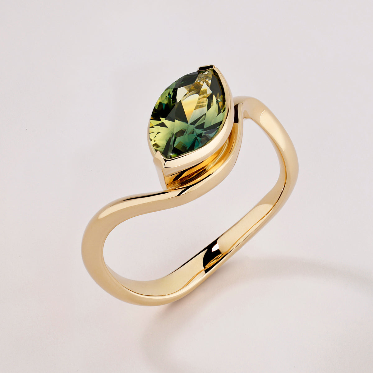 Laraine Marquise 1.92ct Australian Parti Sapphire