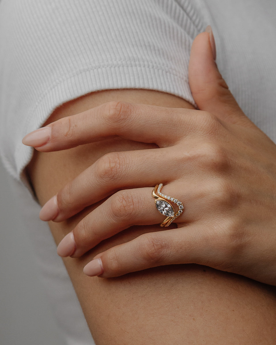 Laraine Pave Diamond Ring