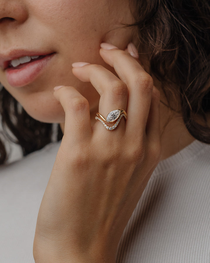 Laraine Pave Diamond Ring