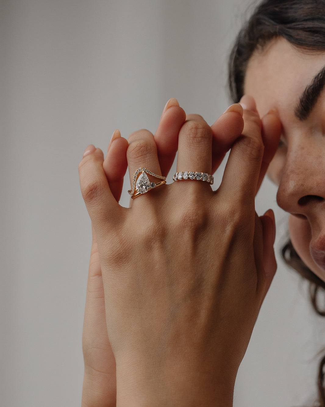 Laraine Pave Diamond Ring