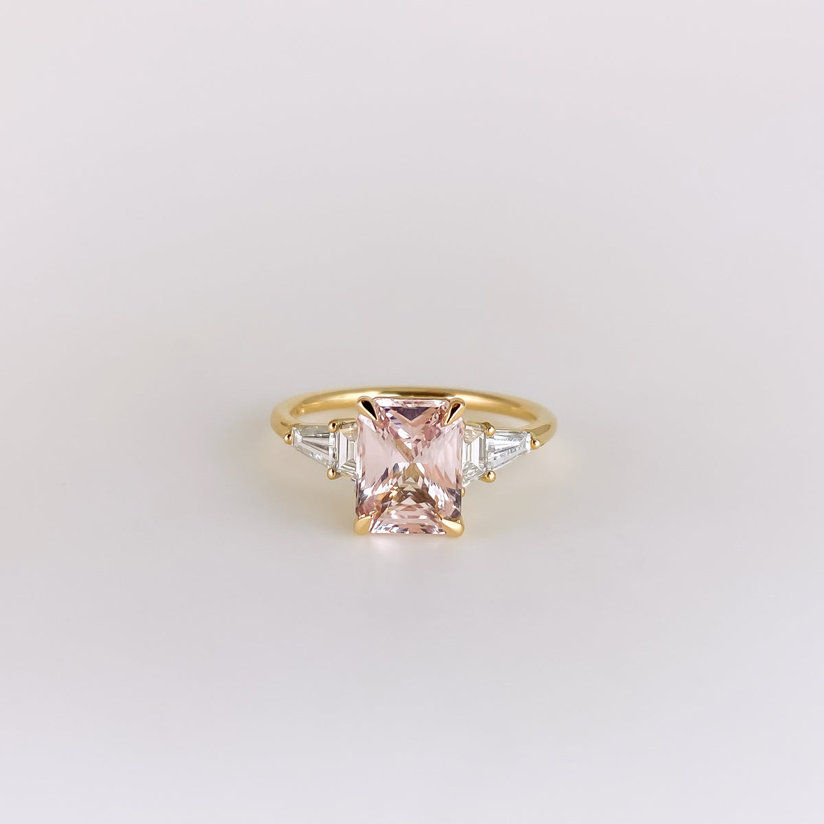 Michael hill peach deals sapphire ring