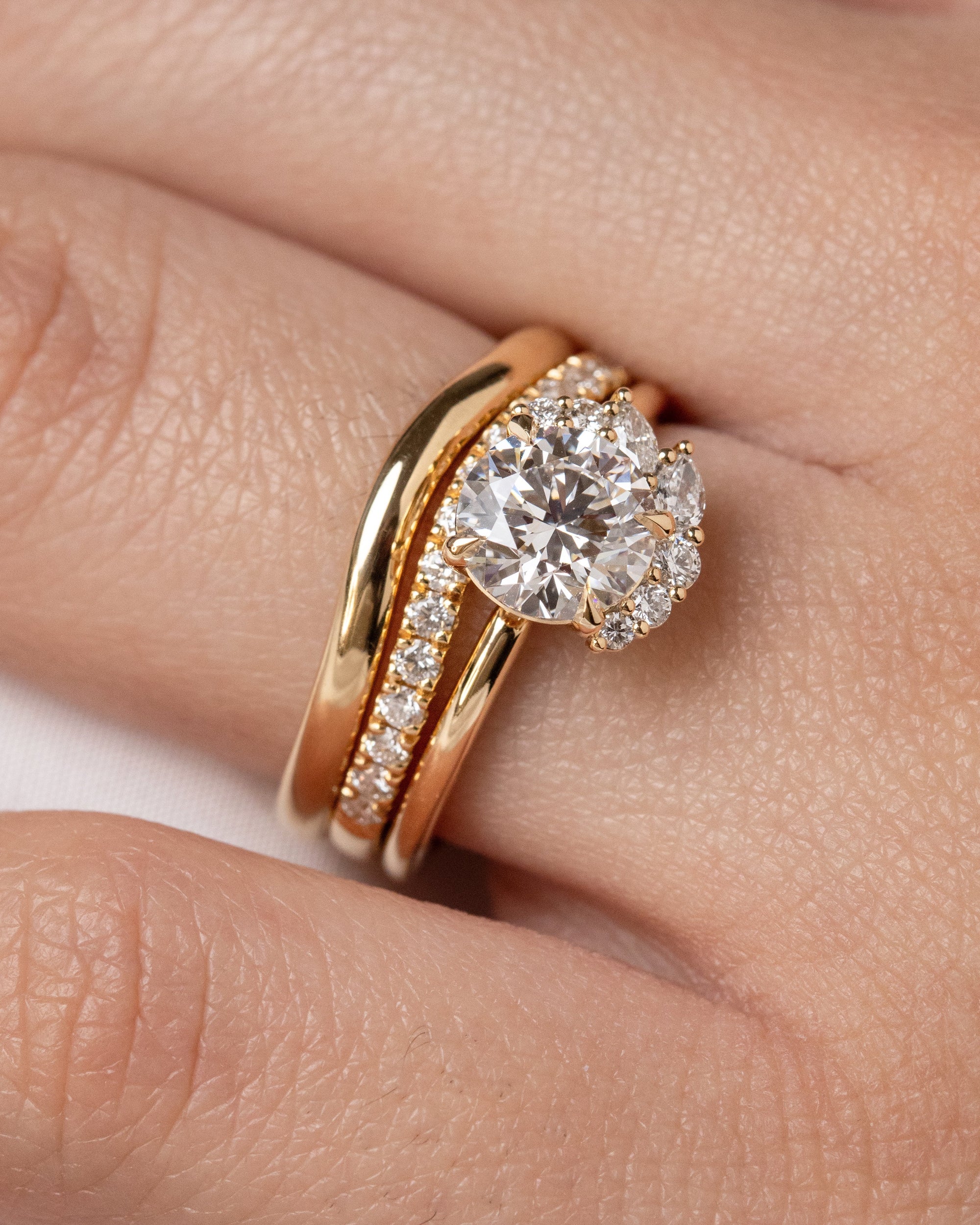 How to match your wedding band to your engagement ring