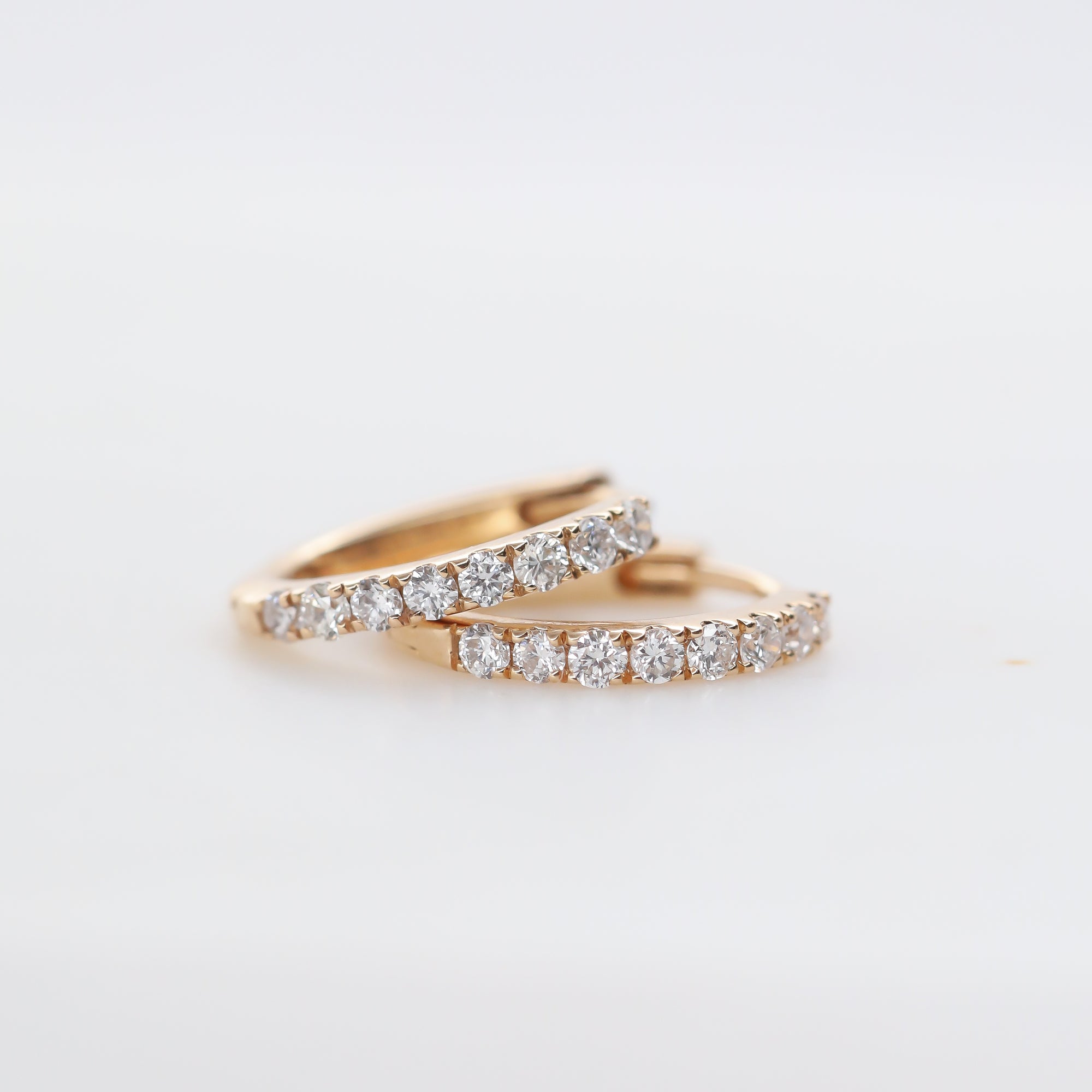 Diamond Huggies 12mm
