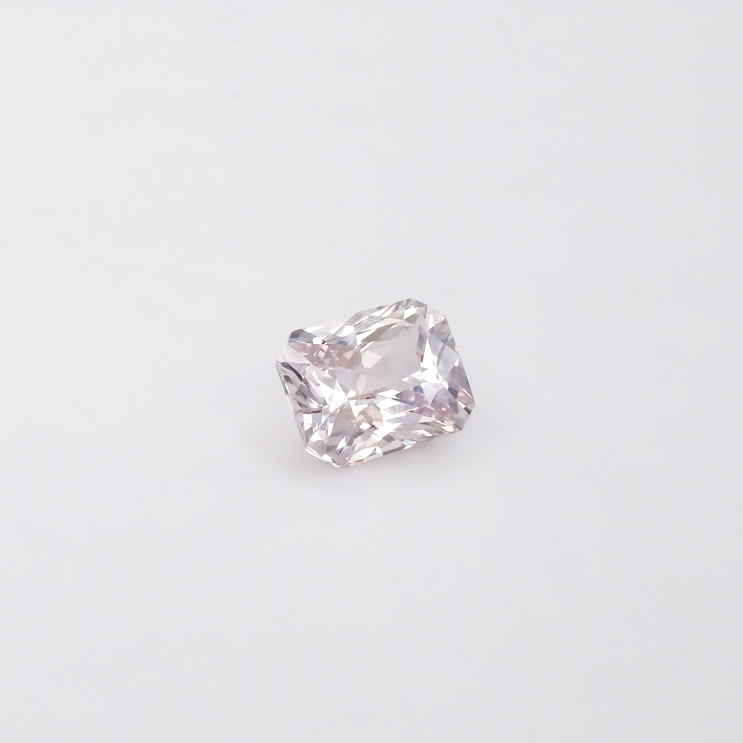 Pink Radiant Cut Sapphire 2.61ct