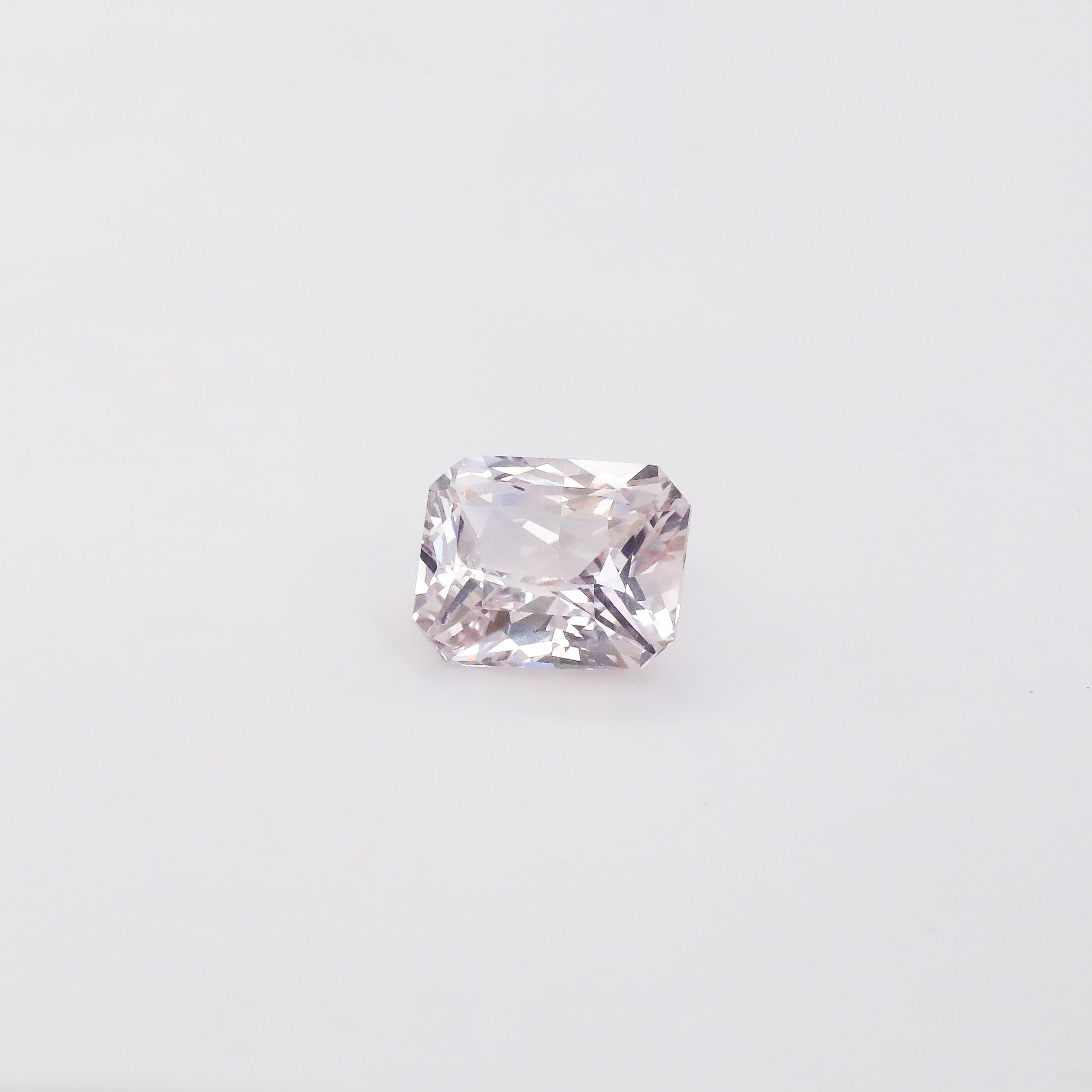 Pink Radiant Cut Sapphire 2.61ct