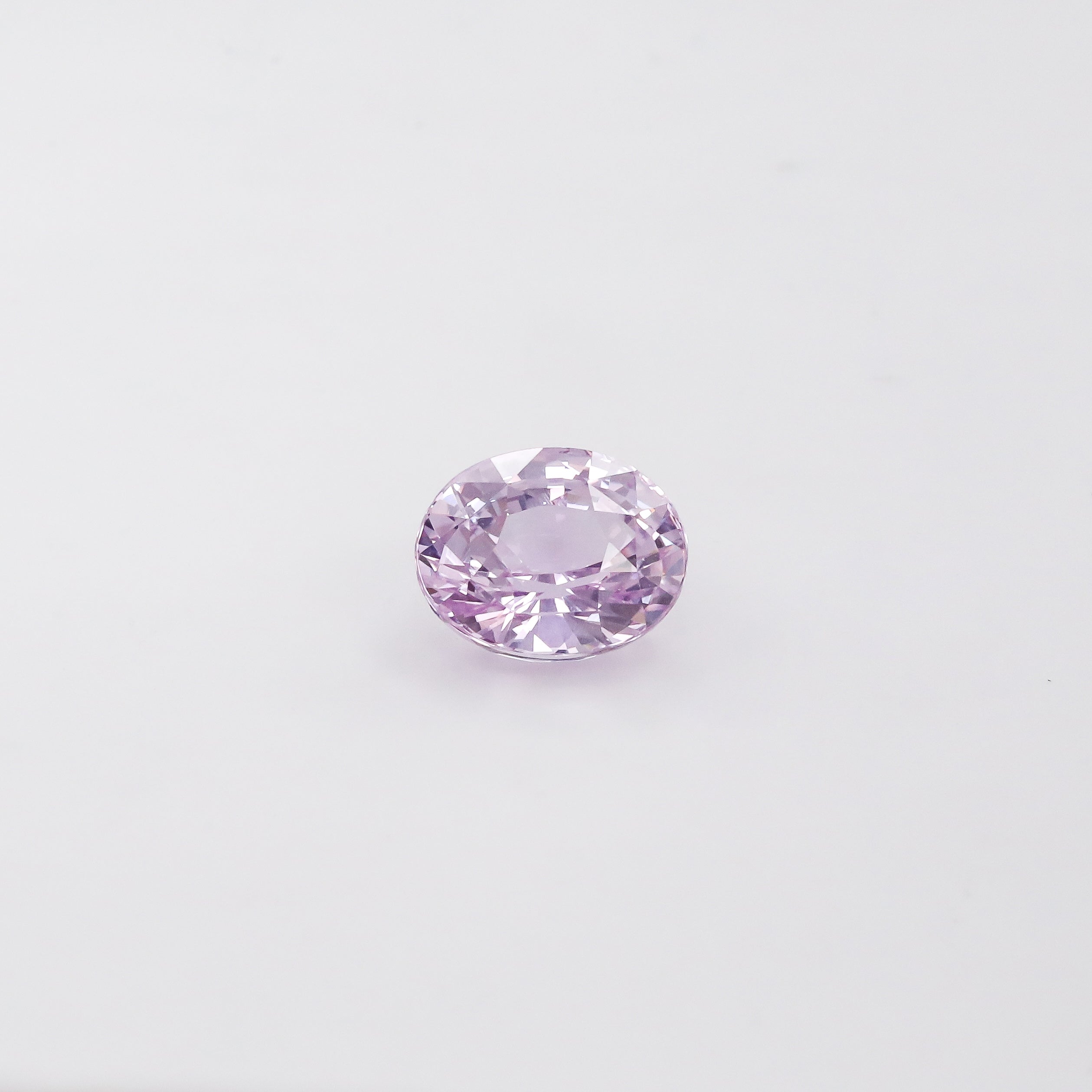 Pink Oval Cut Sapphire 2.81ct