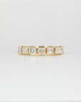 Arabella Asscher-Cut Diamond Band