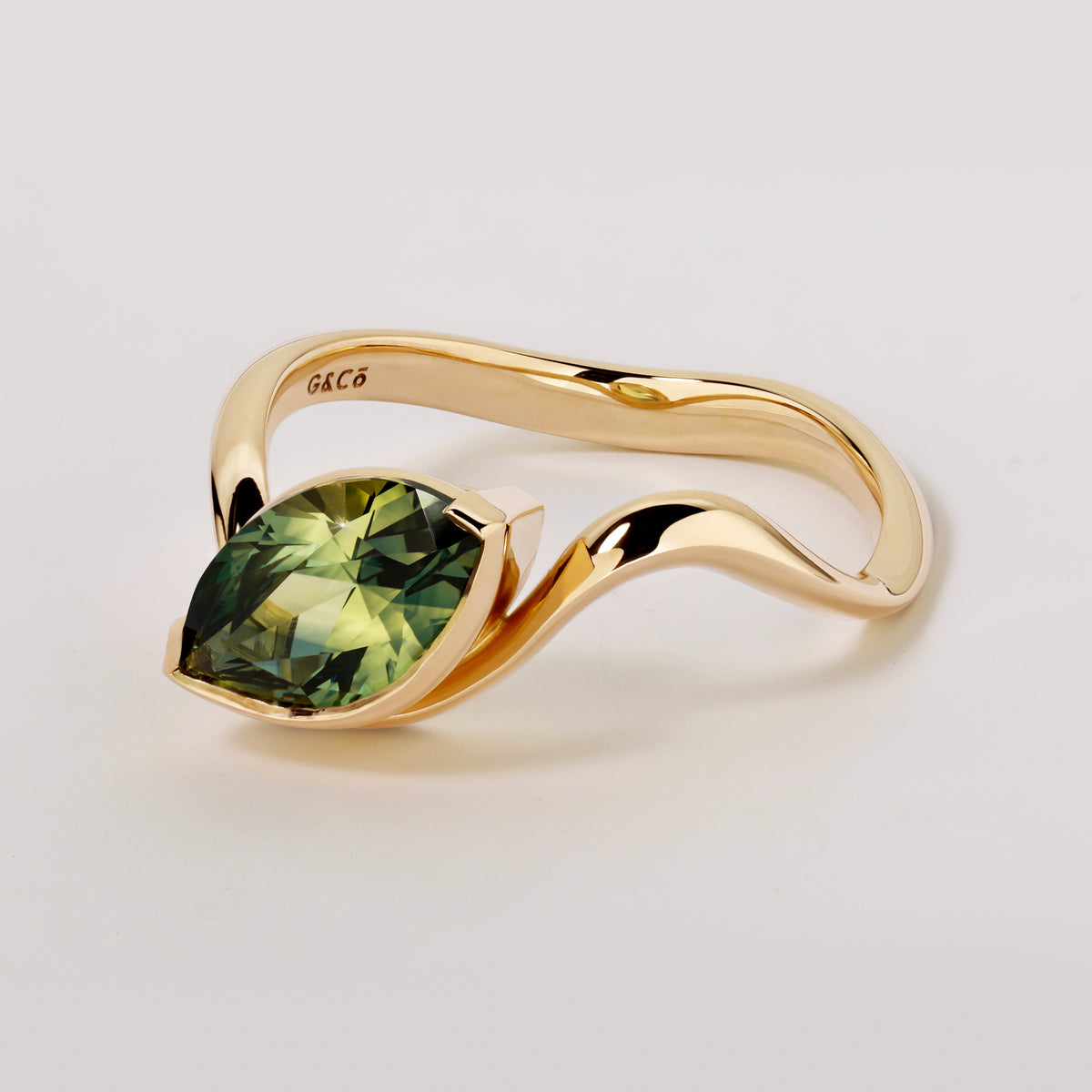 Laraine Marquise 1.92ct Australian Parti Sapphire