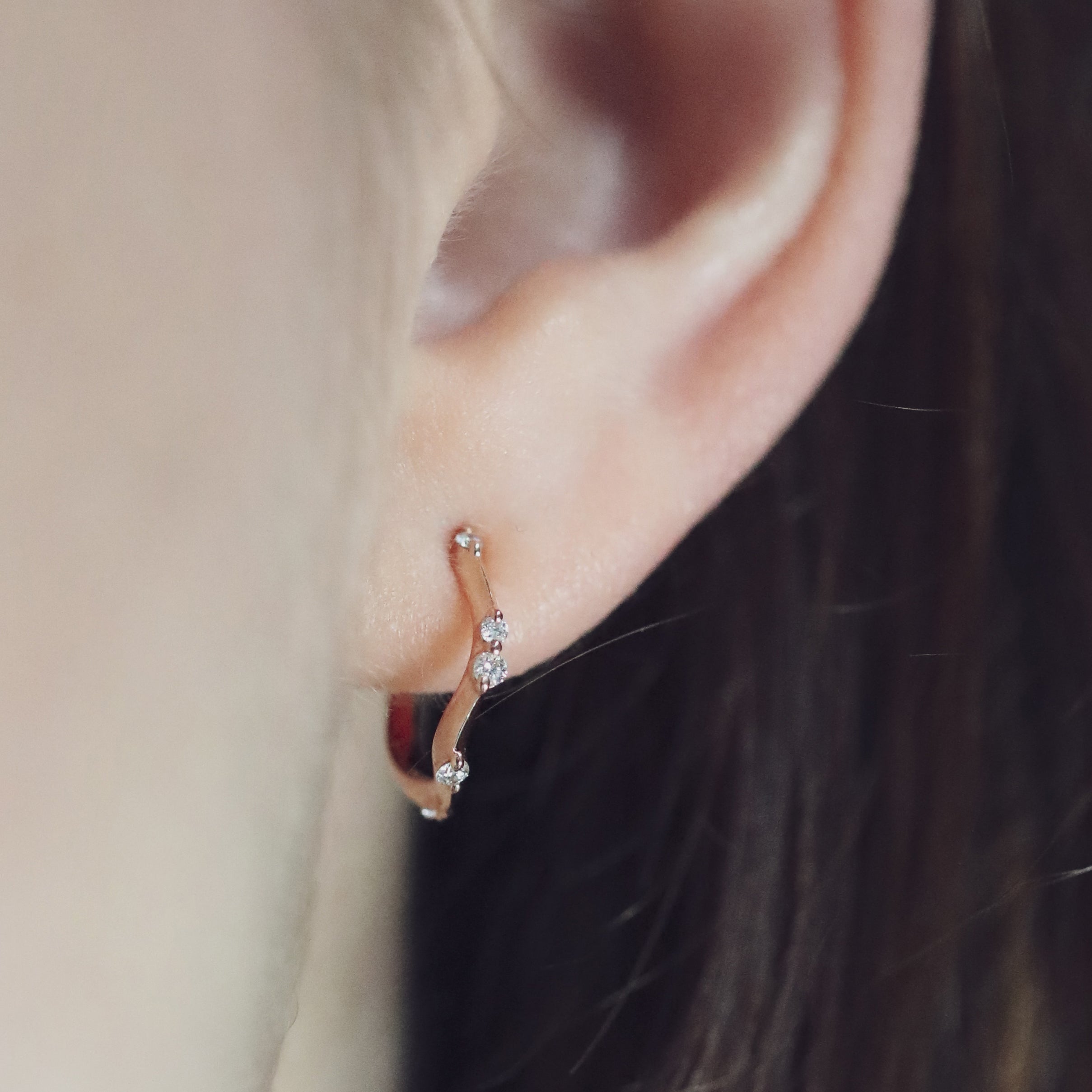 Amelie Hoop Earrings